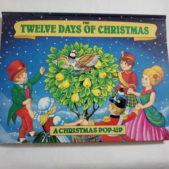 Landoll's Other - Vintage 1996 “Twelve Days of Christmas” Landoll’s Hardcover Pop-Up Book